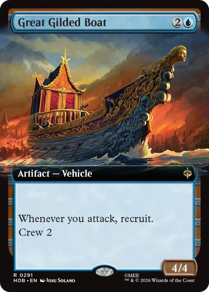 Great Gilded Boat 291 (The Hobbit)  - Extended Art | Good Games Adelaide SA