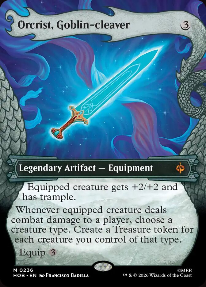 Orcrist, Goblin-cleaver 236 (The Hobbit)  - Showcase Foil | Good Games Adelaide SA