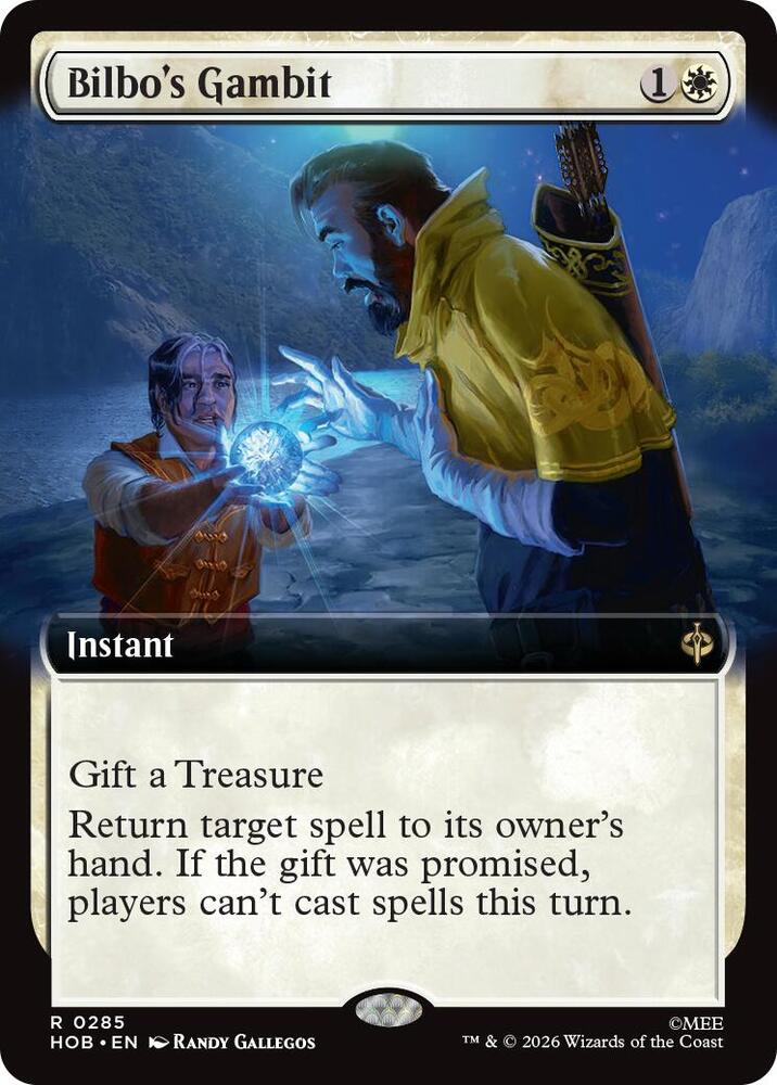 Bilbo's Gambit 285 (The Hobbit)  - Extended Art | Good Games Adelaide SA