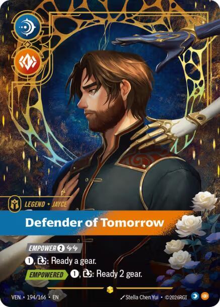 Jayce - Defender of Tomorrow 194/166 (Vendetta)  - Foil | Good Games Adelaide SA
