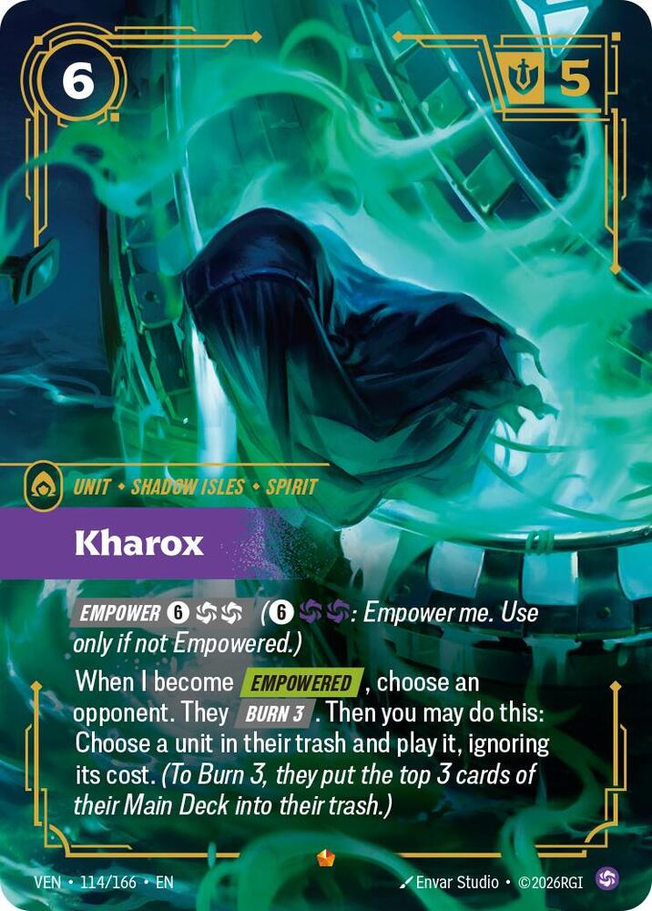 Kharox 114/166 (Vendetta)  - Foil | Good Games Adelaide SA