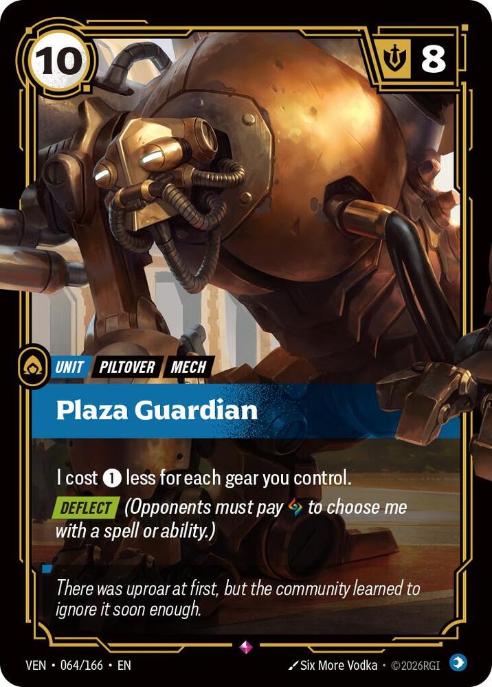 Plaza Guardian 064/166 (Vendetta)  - Foil | Good Games Adelaide SA