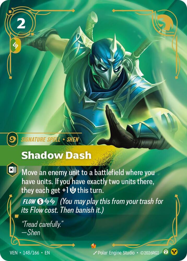 Shadow Dash 148/166 (Vendetta)  - Foil | Good Games Adelaide SA