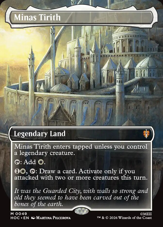 Minas Tirith 49 (The Hobbit: Eternal-Legal)  - Borderless | Good Games Adelaide SA