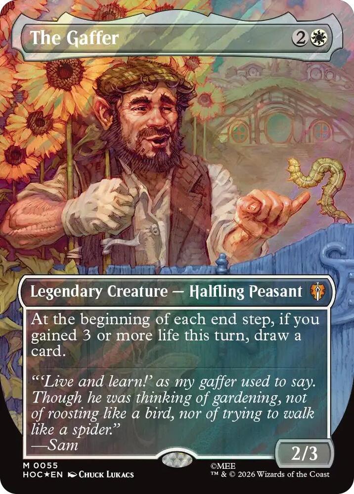 The Gaffer 55 (The Hobbit: Eternal-Legal)  - Borderless Surge Foil | Good Games Adelaide SA