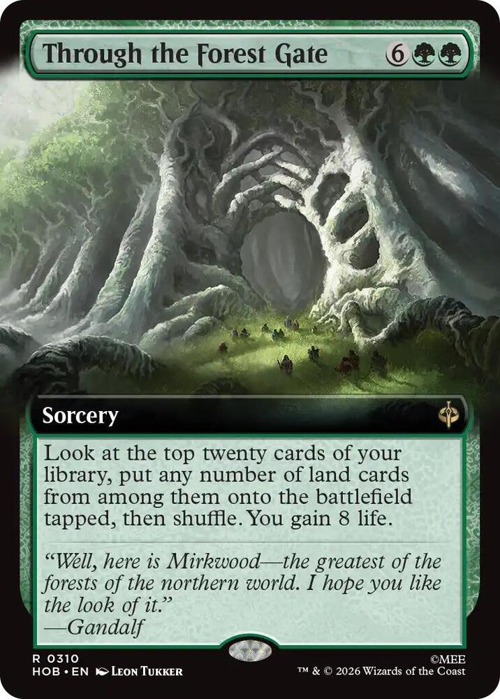 Through the Forest Gate 310 (The Hobbit)  - Extended Art | Good Games Adelaide SA