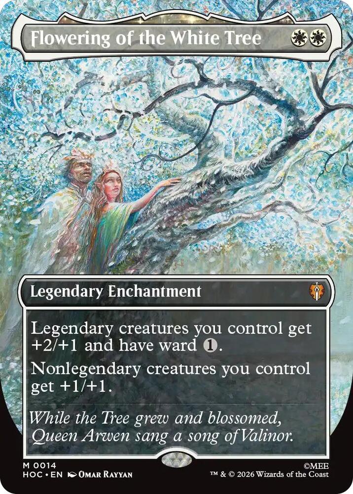 Flowering of the White Tree 14 (The Hobbit: Eternal-Legal)  - Borderless | Good Games Adelaide SA