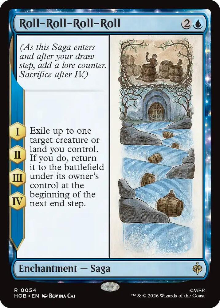 Roll-Roll-Roll-Roll 54 (The Hobbit)  - Foil | Good Games Adelaide SA