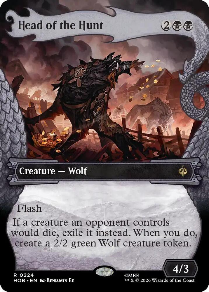 Head of the Hunt 224 (The Hobbit)  - Showcase Foil | Good Games Adelaide SA