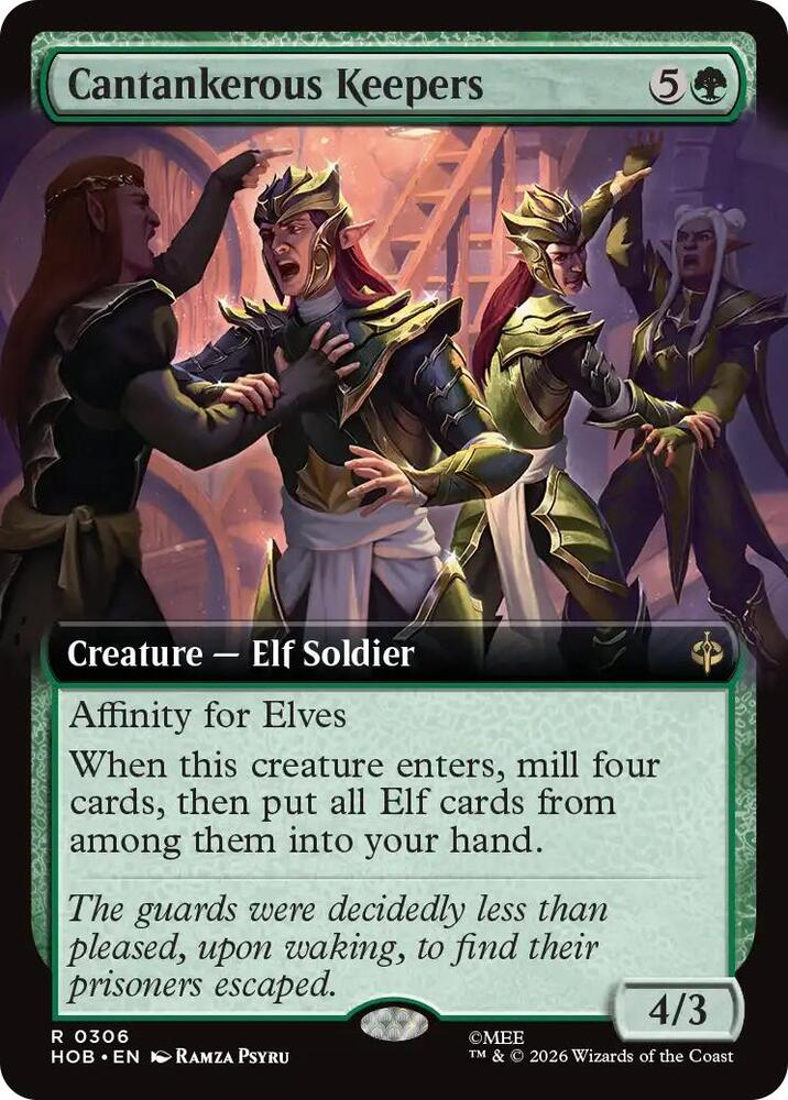 Cantankerous Keepers 306 (The Hobbit)  - Extended Art | Good Games Adelaide SA