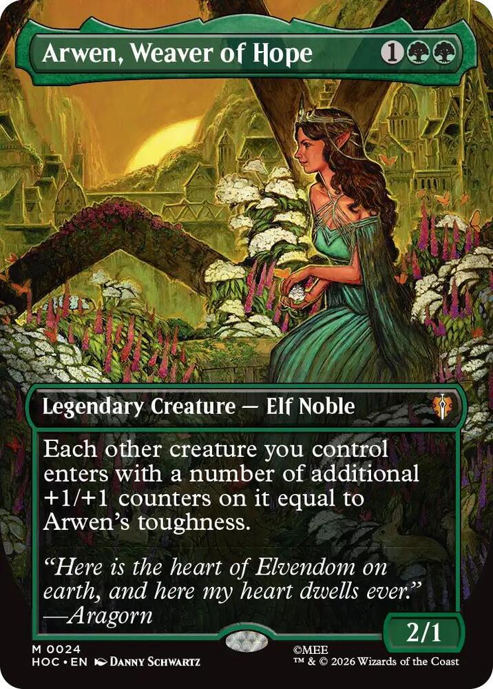 Arwen, Weaver of Hope 24 (The Hobbit: Eternal-Legal)  - Borderless | Good Games Adelaide SA