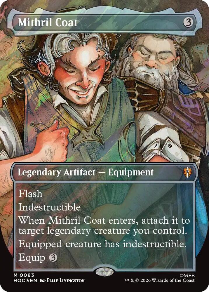 Mithril Coat 83 (The Hobbit: Eternal-Legal)  - Borderless Surge Foil | Good Games Adelaide SA