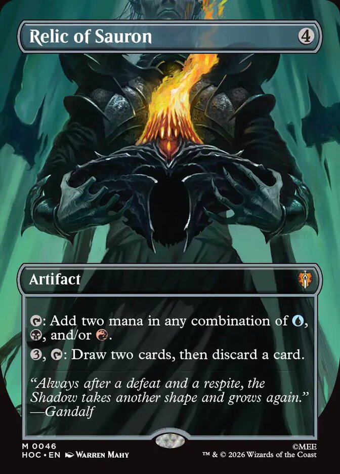 Relic of Sauron 46 (The Hobbit: Eternal-Legal)  - Borderless | Good Games Adelaide SA