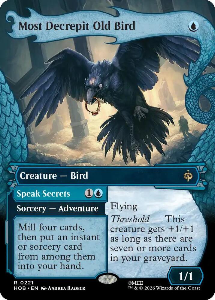Most Decrepit Old Bird // Speak Secrets 221 (The Hobbit)  - Showcase | Good Games Adelaide SA