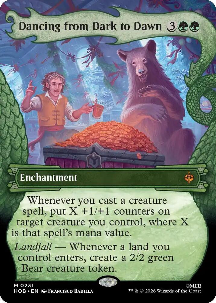 Dancing from Dark to Dawn 231 (The Hobbit)  - Showcase Foil | Good Games Adelaide SA