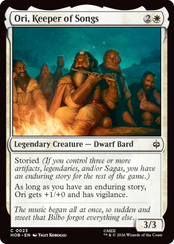 Ori, Keeper of Songs 23 (The Hobbit)  | Good Games Adelaide SA