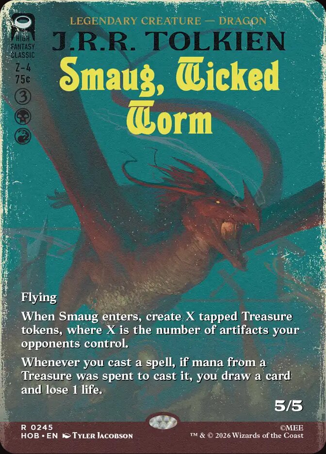 Smaug, Wicked Worm 245 (The Hobbit)  - Borderless | Good Games Adelaide SA