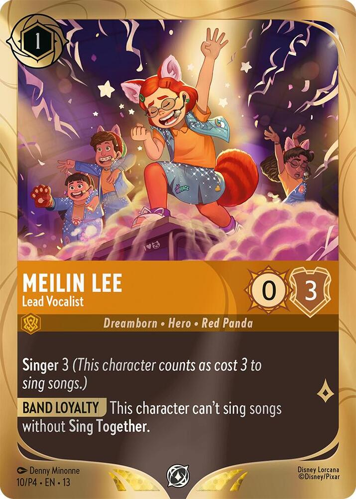 Meilin Lee Lead Vocalist 10 (Disney Lorcana Promo Cards)  - Holofoil | Good Games Adelaide SA