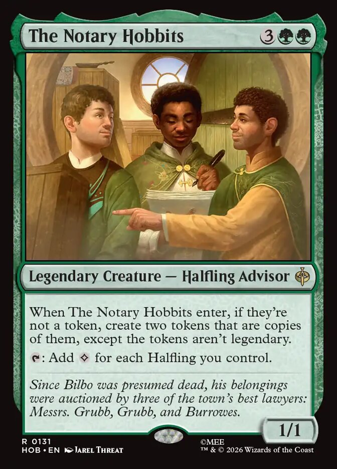 The Notary Hobbits 131 (The Hobbit)  - Foil | Good Games Adelaide SA