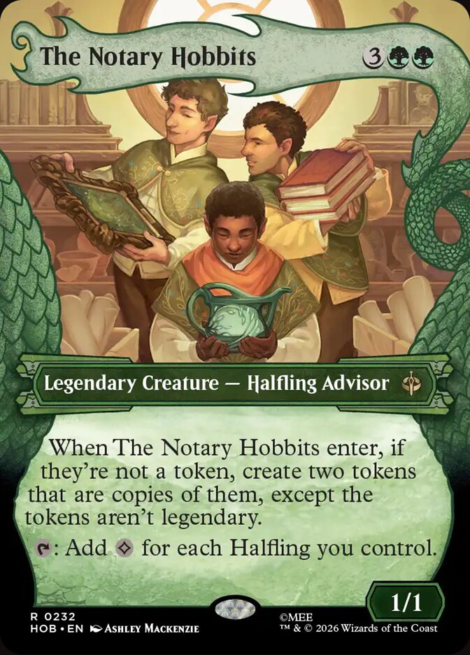 The Notary Hobbits 232 (The Hobbit)  - Showcase Foil | Good Games Adelaide SA