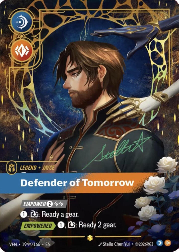 Jayce - Defender of Tomorrow (Dupe) 194*/166 (Vendetta)  - Signature Foil | Good Games Adelaide SA