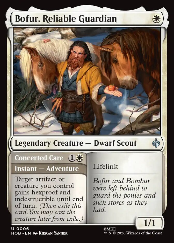 Bofur, Reliable Guardian // Concerted Care 6 (The Hobbit)  | Good Games Adelaide SA