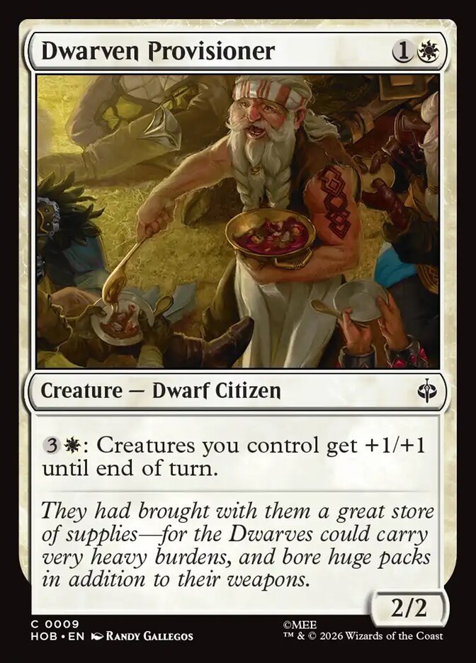 Dwarven Provisioner 9 (The Hobbit)  | Good Games Adelaide SA