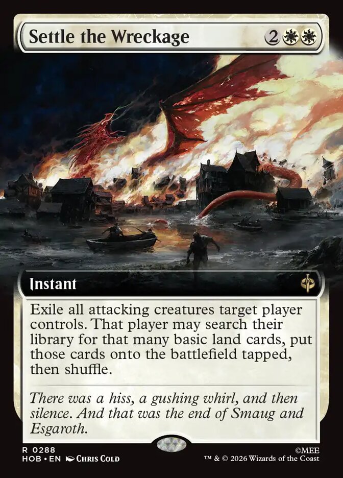 Settle the Wreckage 288 (The Hobbit)  - Extended Art | Good Games Adelaide SA
