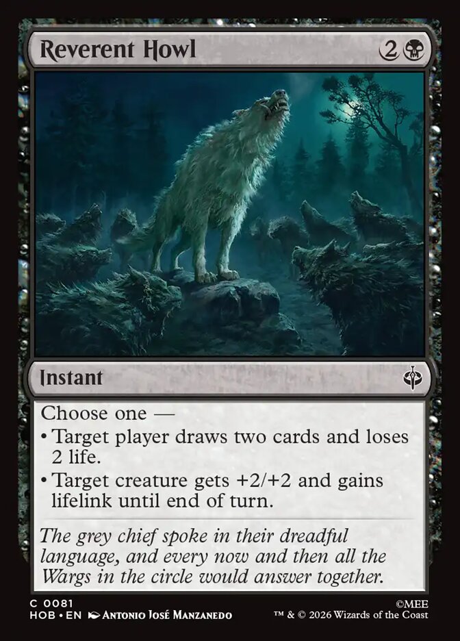 Reverent Howl 81 (The Hobbit)  - Foil | Good Games Adelaide SA