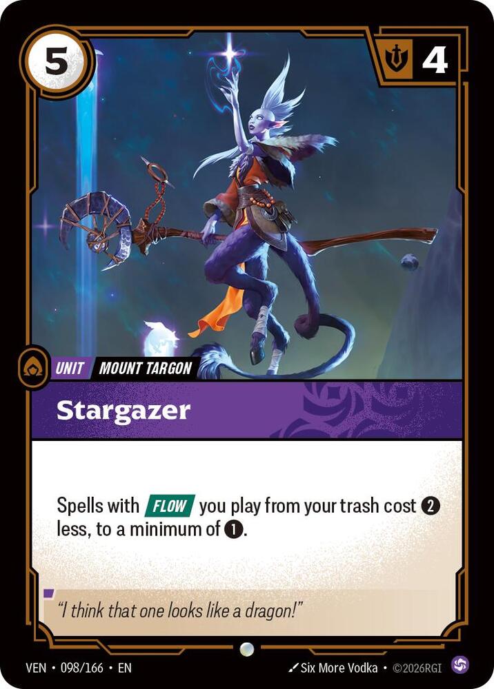 Stargazer 098/166 (Vendetta)  - Foil | Good Games Adelaide SA