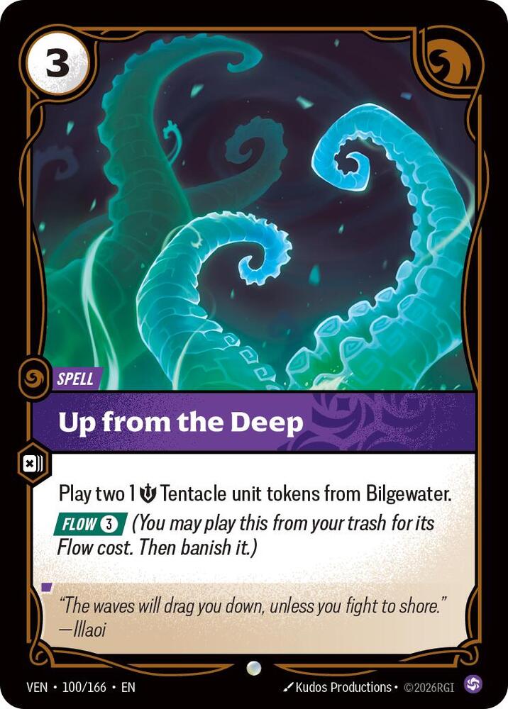 Up from the Deep 100/166 (Vendetta)  - Foil | Good Games Adelaide SA