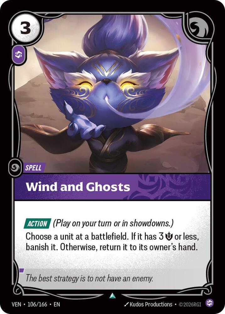 Wind and Ghosts 106/166 (Vendetta)  - Foil | Good Games Adelaide SA