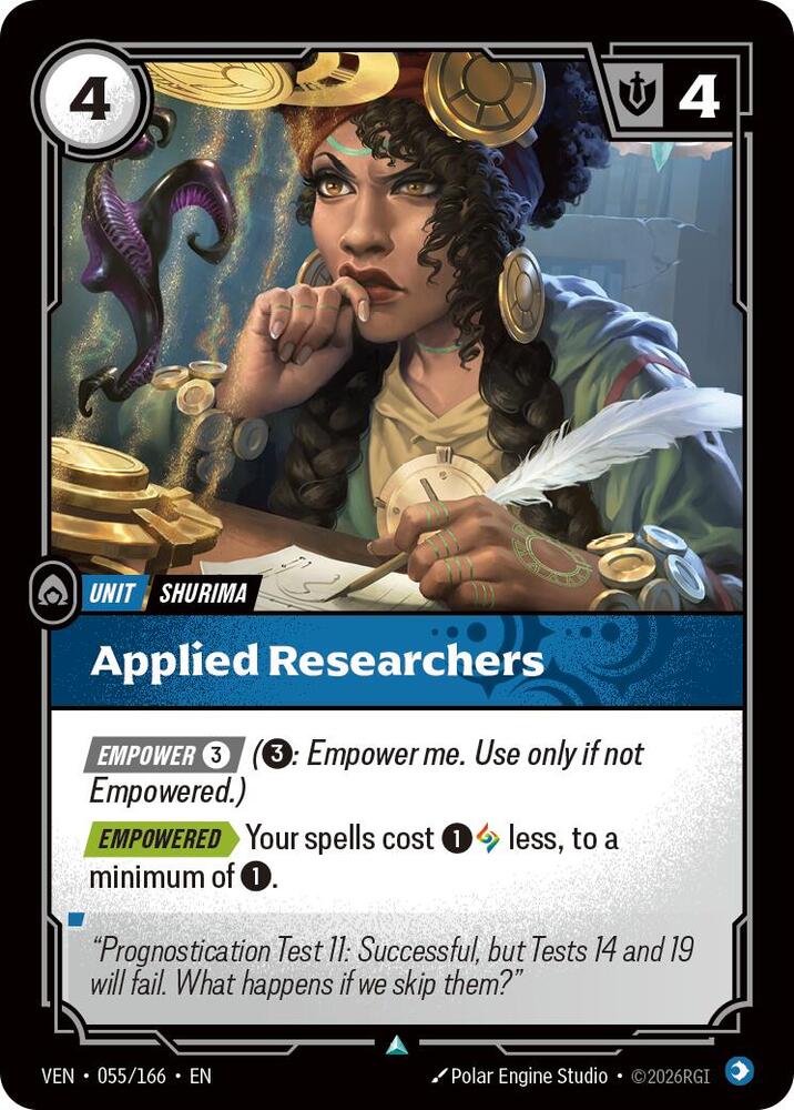 Applied Researchers 055/166 (Vendetta)  - Foil | Good Games Adelaide SA