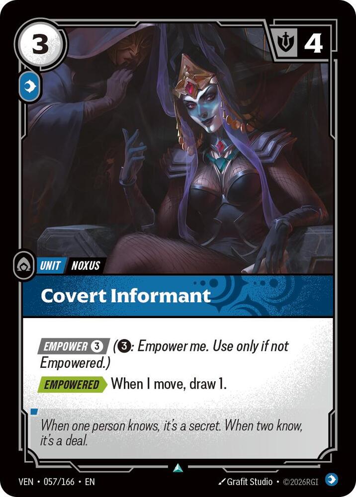 Covert Informant 057/166 (Vendetta)  - Foil | Good Games Adelaide SA