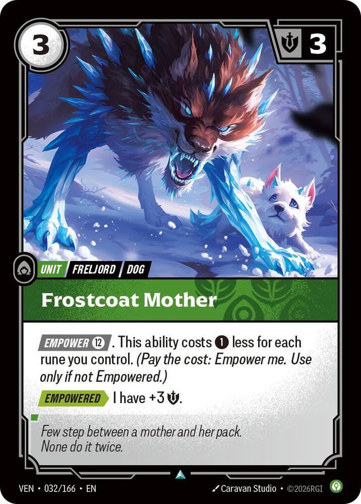 Frostcoat Mother 032/166 (Vendetta)  - Foil | Good Games Adelaide SA