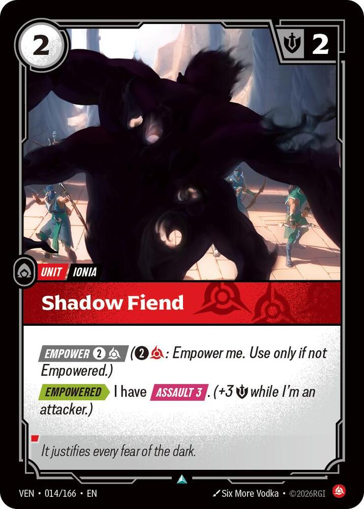 Shadow Fiend 014/166 (Vendetta)  - Foil | Good Games Adelaide SA