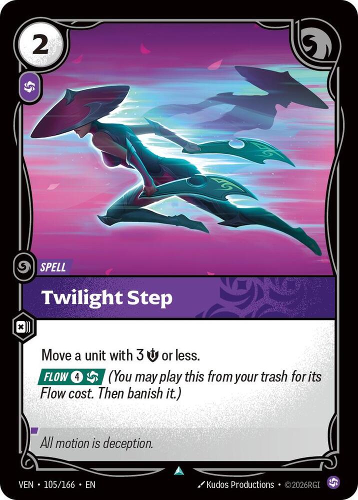 Twilight Step 105/166 (Vendetta)  - Foil | Good Games Adelaide SA