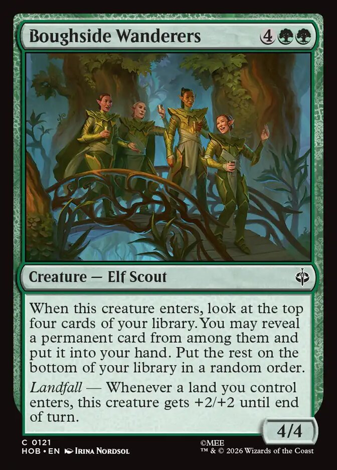 Boughside Wanderers 121 (The Hobbit)  - Foil | Good Games Adelaide SA