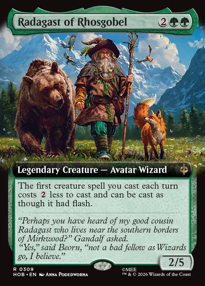 Radagast of Rhosgobel 309 (The Hobbit)  - Extended Art | Good Games Adelaide SA