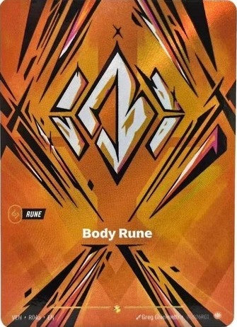 Body Rune R04a (Vendetta)  - Foil | Good Games Adelaide SA