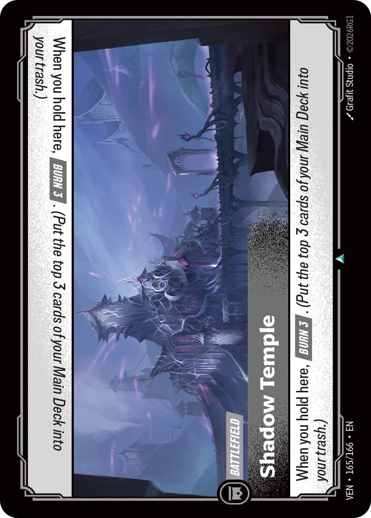 Shadow Temple 165/166 (Vendetta)  - Foil | Good Games Adelaide SA