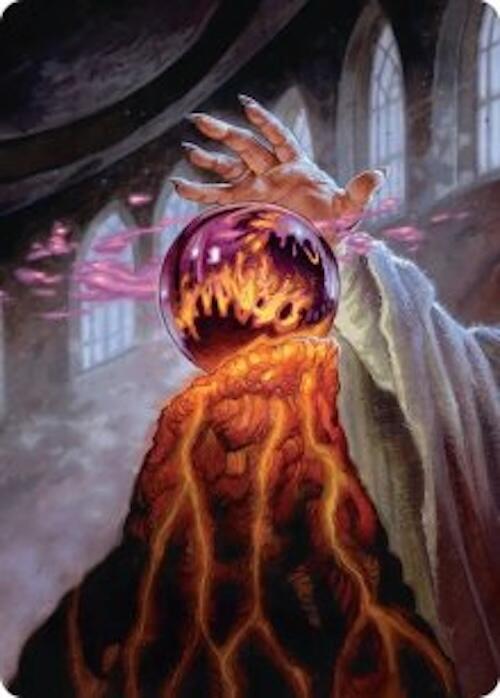 Palantir of Orthanc Art Card 37 (Art Series: The Hobbit)  | Good Games Adelaide SA