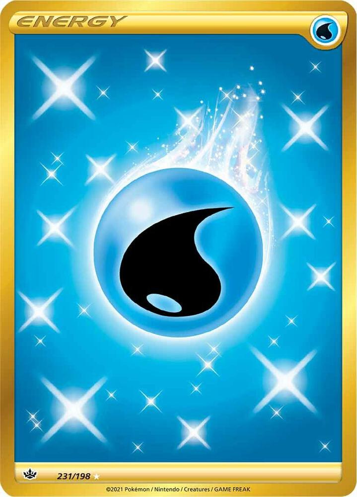 Water Energy Secret 231/198 (SWSH06: Chilling Reign)  - Holofoil | Good Games Adelaide SA