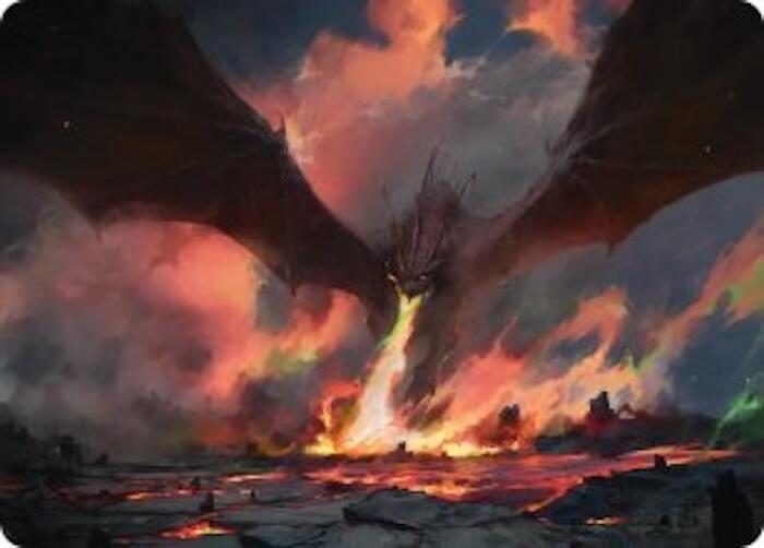 Smaug the Great Calamity Art Card 17 ()  | Good Games Adelaide SA