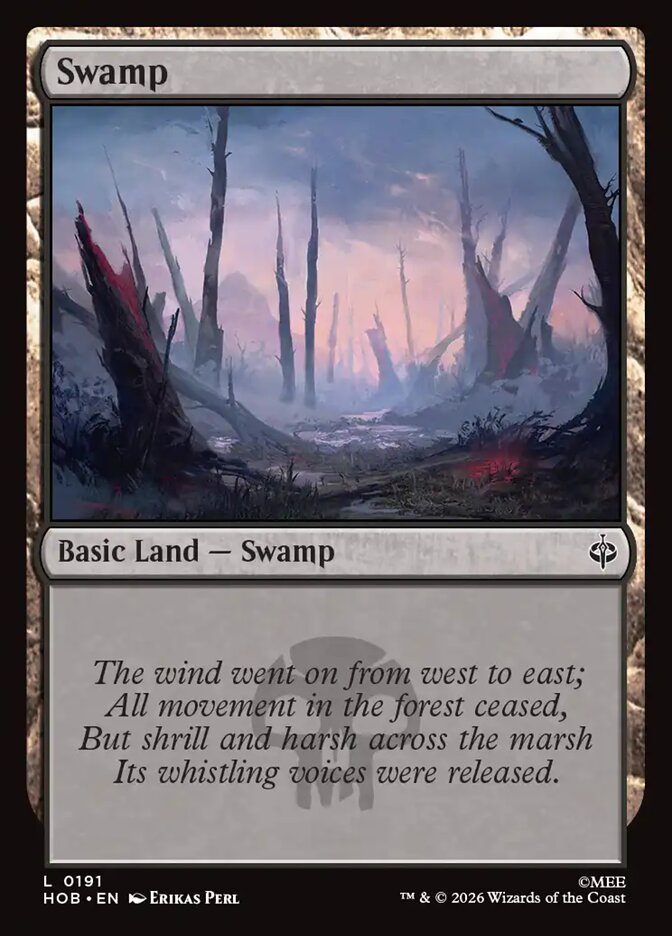Swamp 191 (The Hobbit)  - Foil | Good Games Adelaide SA