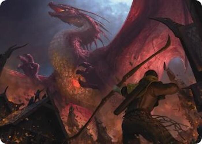Magnificent End Art Card 5 (Art Series: The Hobbit)  | Good Games Adelaide SA