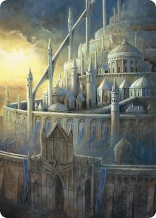 Minas Tirith Art Card 38 ()  | Good Games Adelaide SA