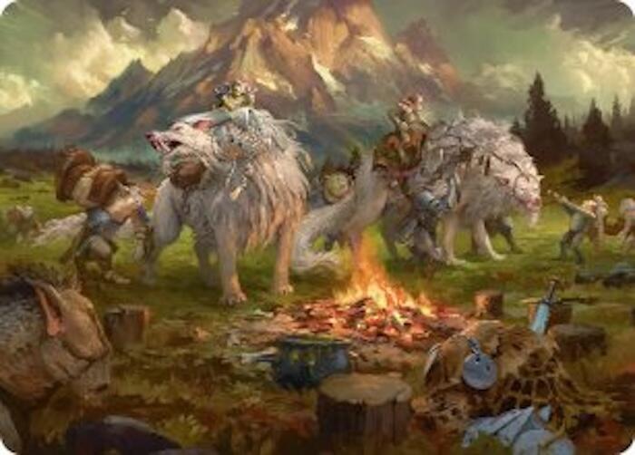 Mount Gundabad Mobilizes Art Card 54 ()  | Good Games Adelaide SA