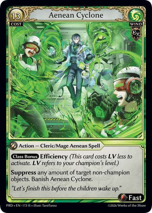Aenean Cyclone 173 (.asphodel/paradise)  | Good Games Adelaide SA