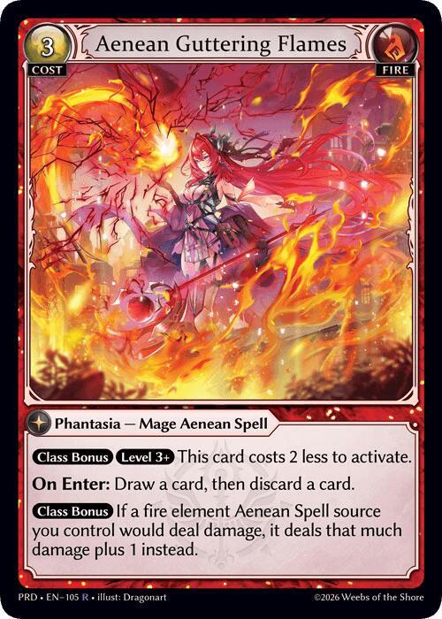 Aenean Guttering Flames 105 (.asphodel/paradise)  | Good Games Adelaide SA